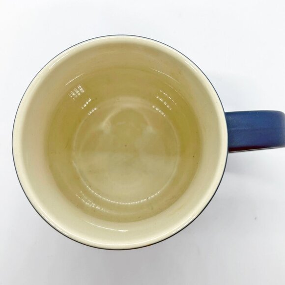 Starbucks Anniversary 2016 Mug with Mermaid wink etched Ceramic Navy blue - Picture 6 of 7